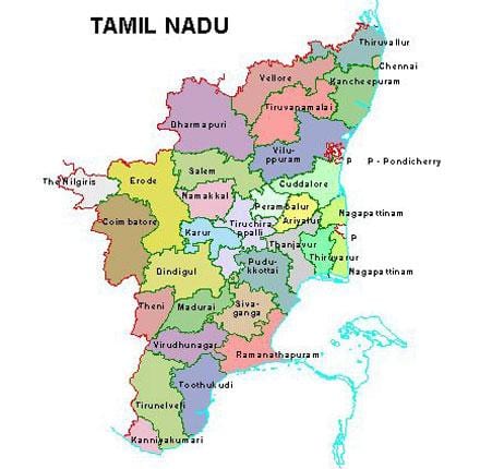 რუკა Chennai Tamil Nadu