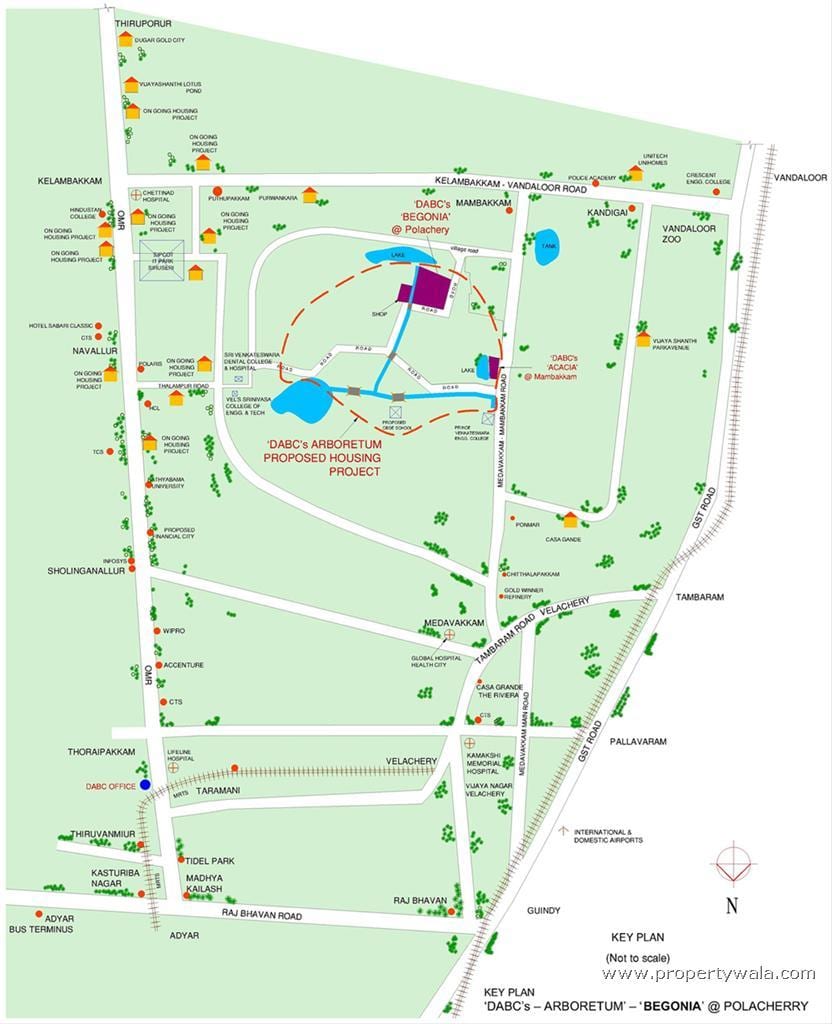 Velachery Chennai რუკა