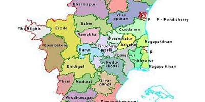 რუკა Chennai Tamil Nadu
