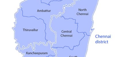 Chennai ლიმიტი რუკა