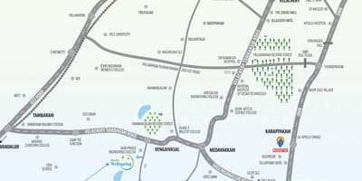 Medavakkam Chennai რუკა