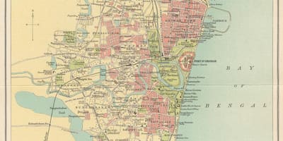 ძველი Madras რუკა